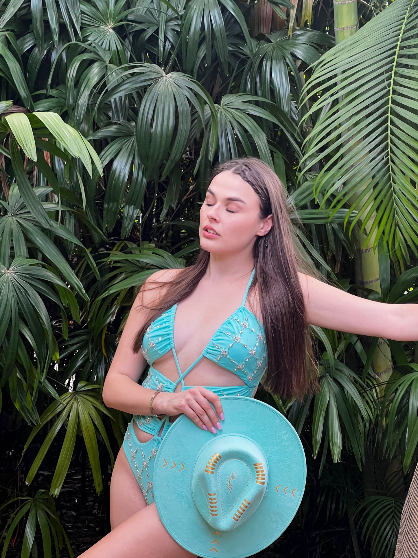 ≫∙∙ Teal Dream Fedora ∙∙≪