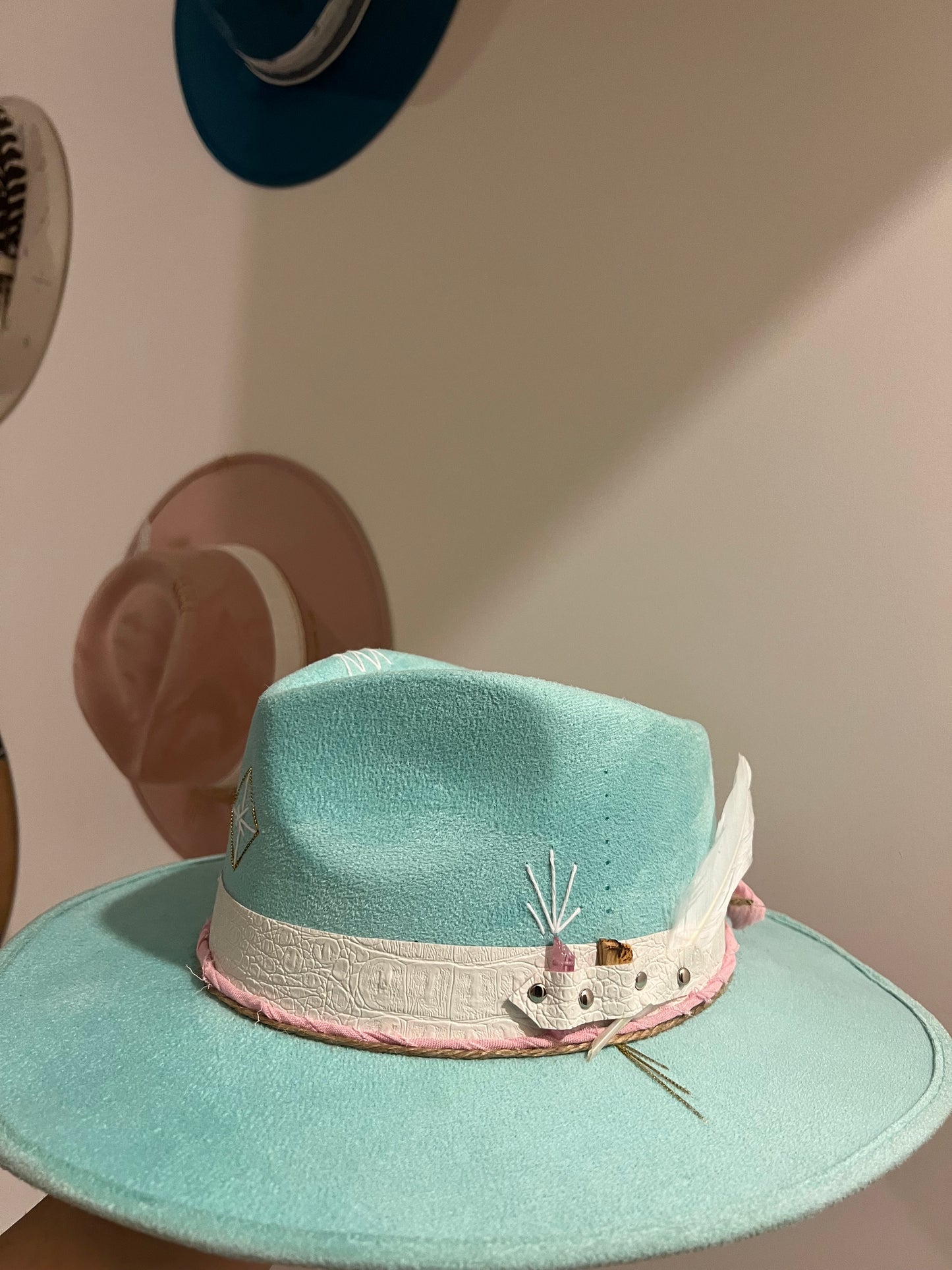 Teal Ocean Fedora