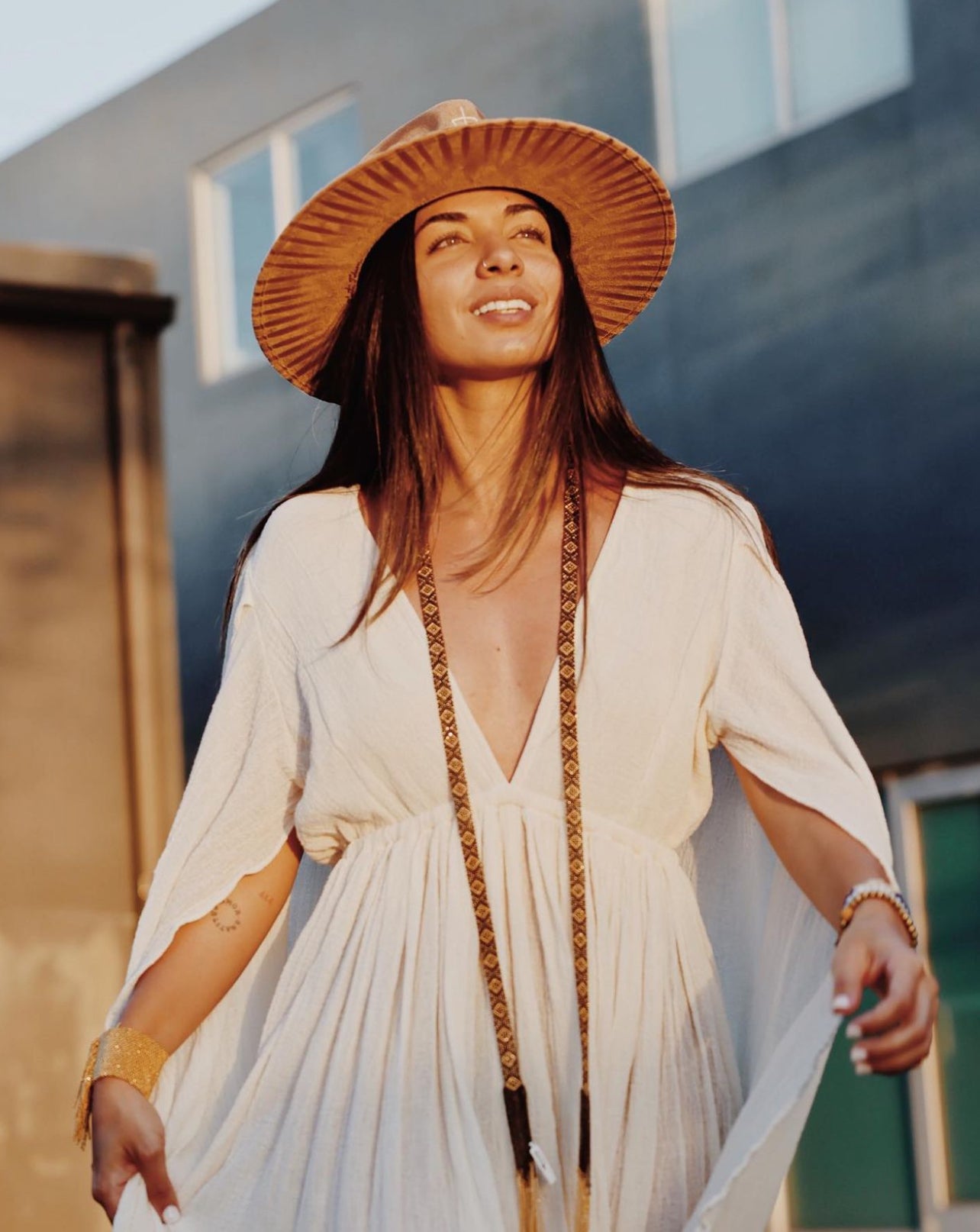 Tan Lush Fedora