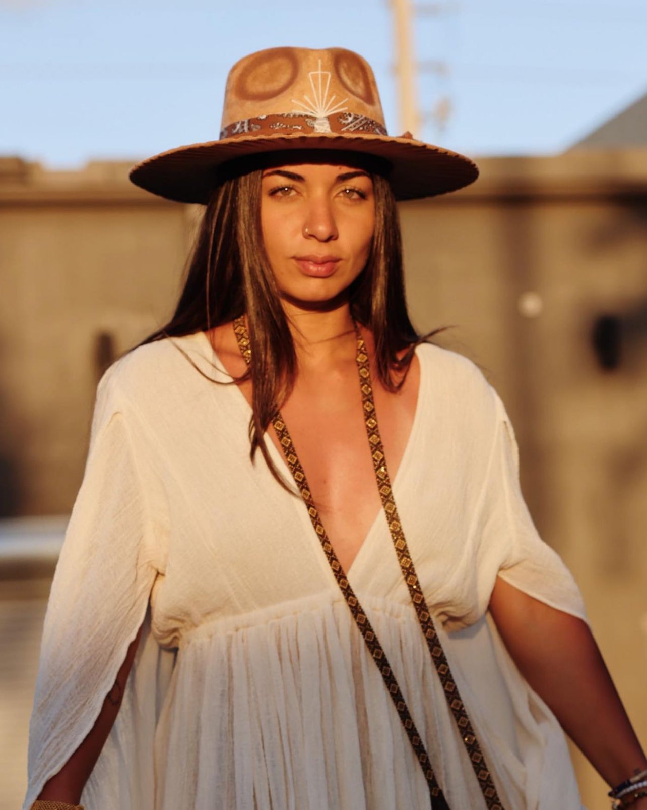 Tan Lush Fedora