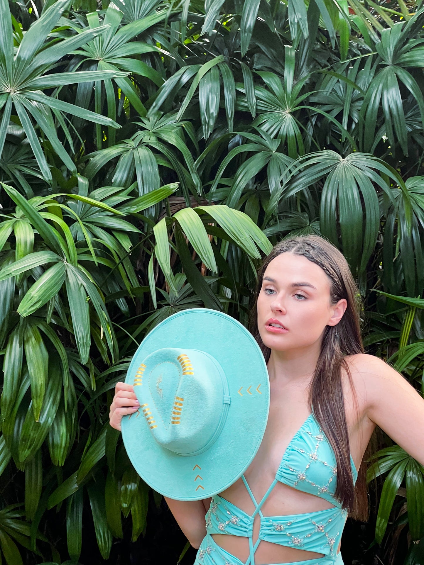 ≫∙∙ Teal Dream Fedora ∙∙≪