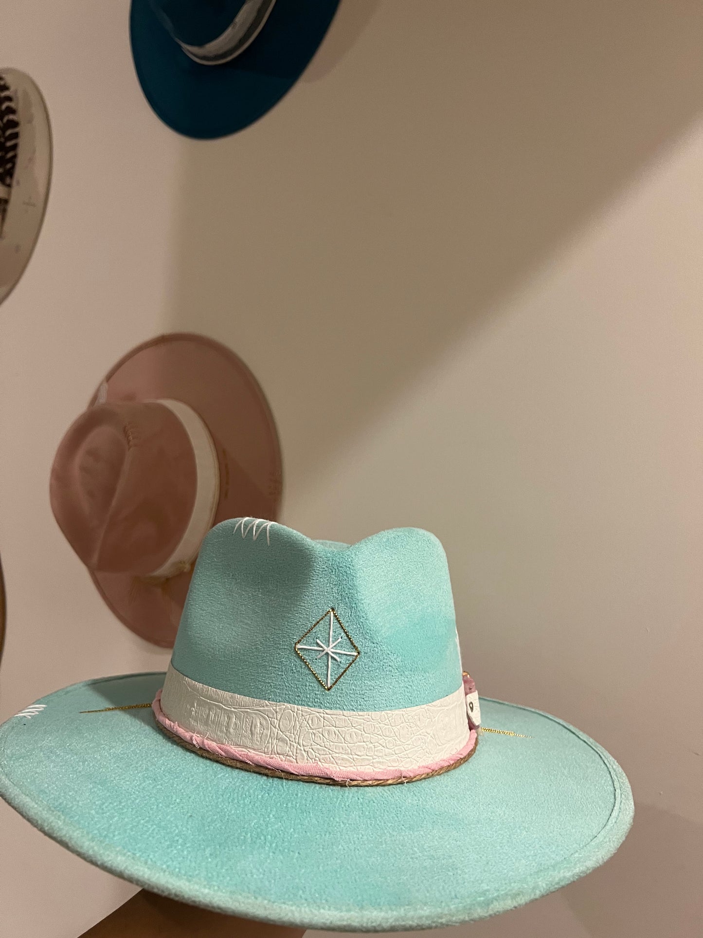Teal Ocean Fedora