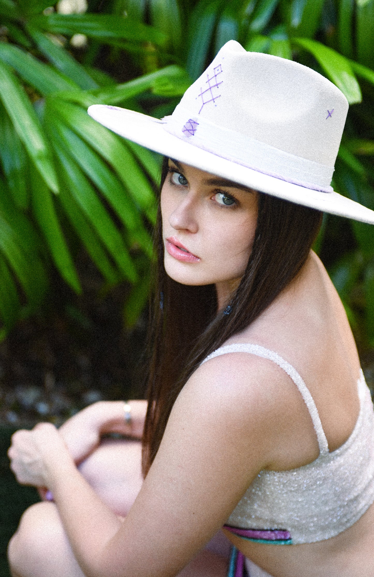 Crystal Whispers Fedora