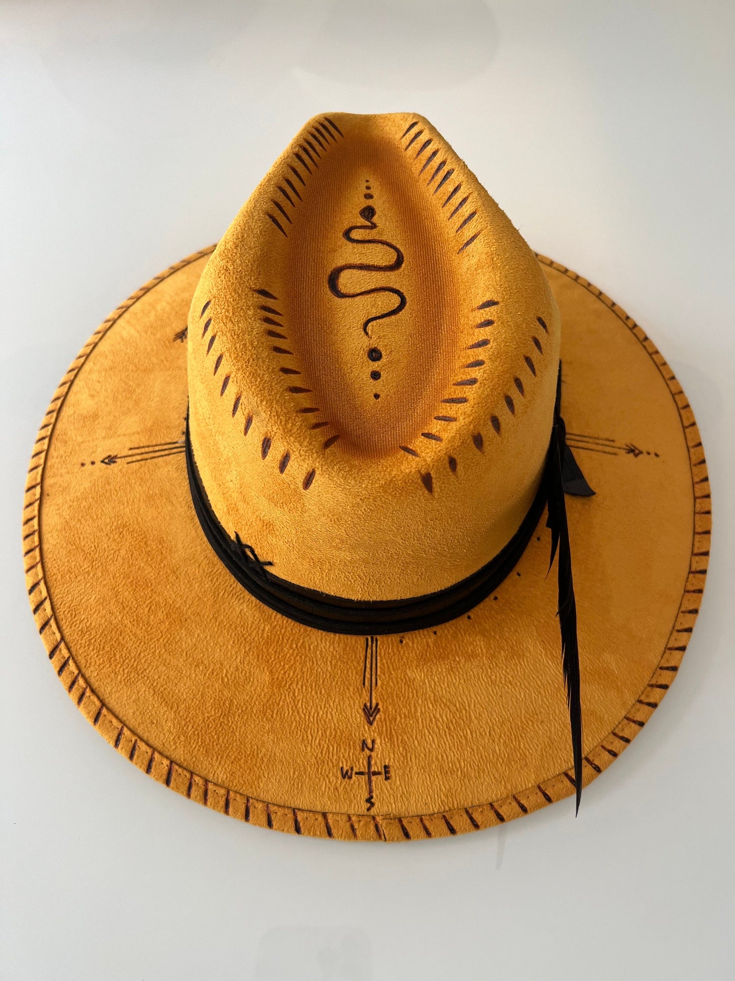 Spiral Snake Fedora