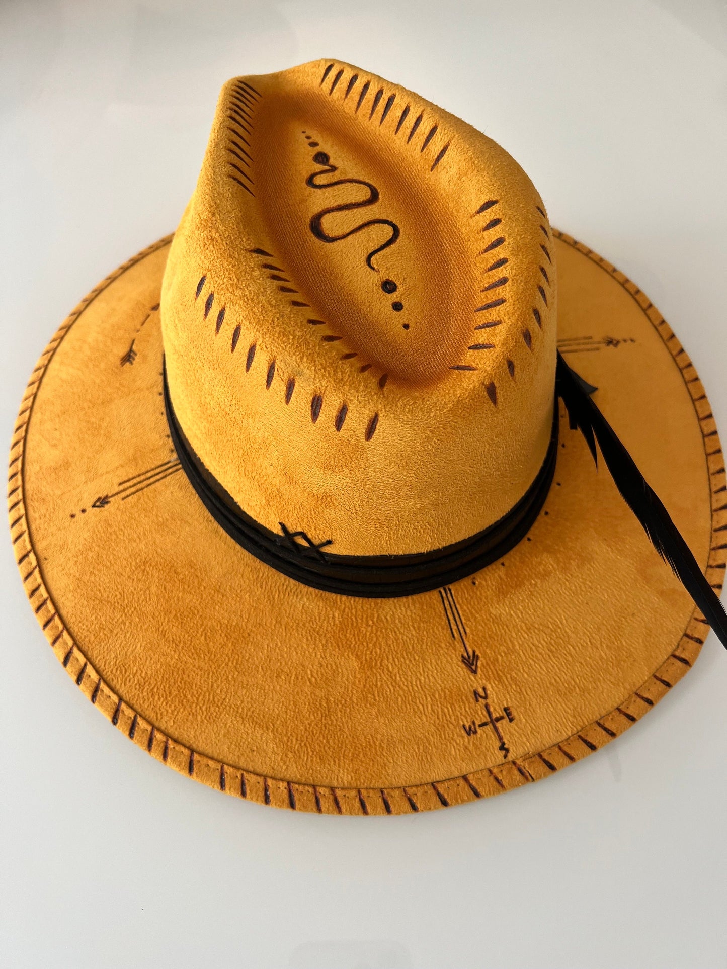 Spiral Snake Fedora