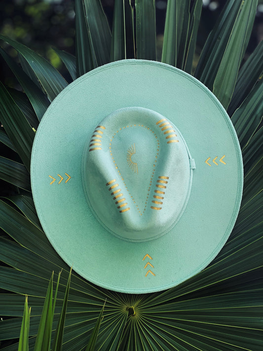 ≫∙∙ Teal Dream Fedora ∙∙≪