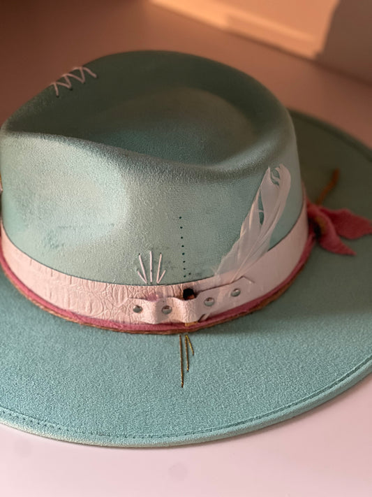 Teal Dream Fedora